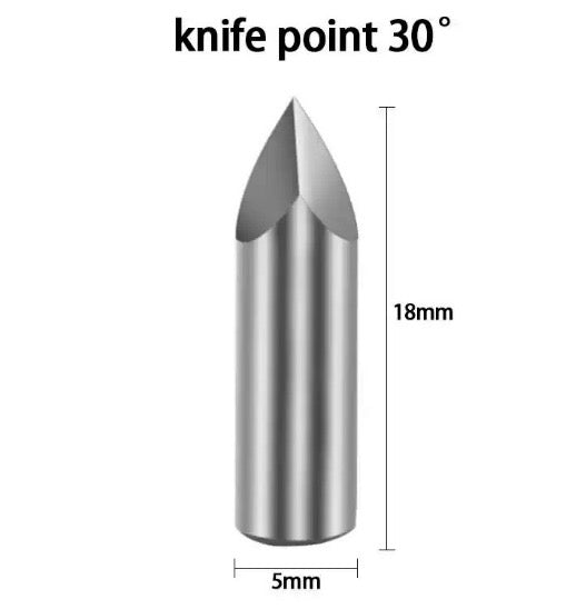 Ambachtelijk snijgereedschap met een 360° roterend mes