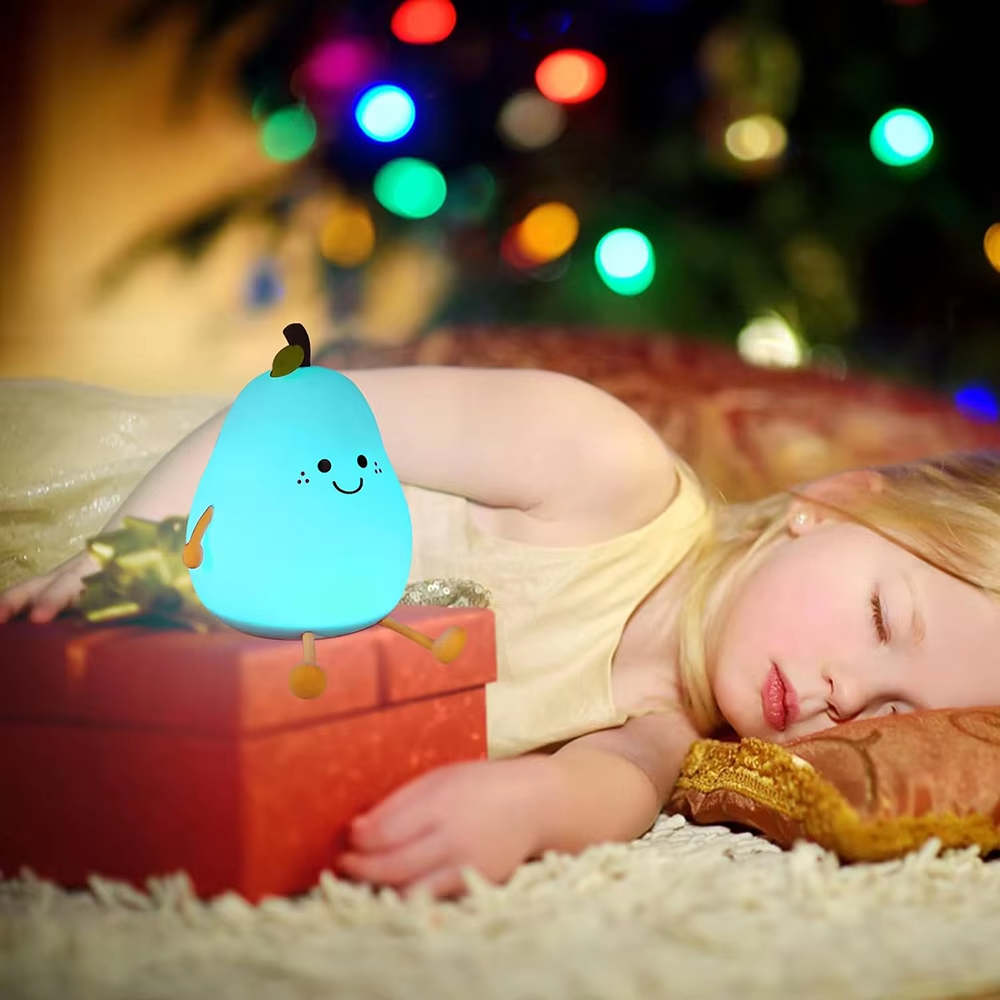 מנורת לילה סיליקון נטענת לילדים