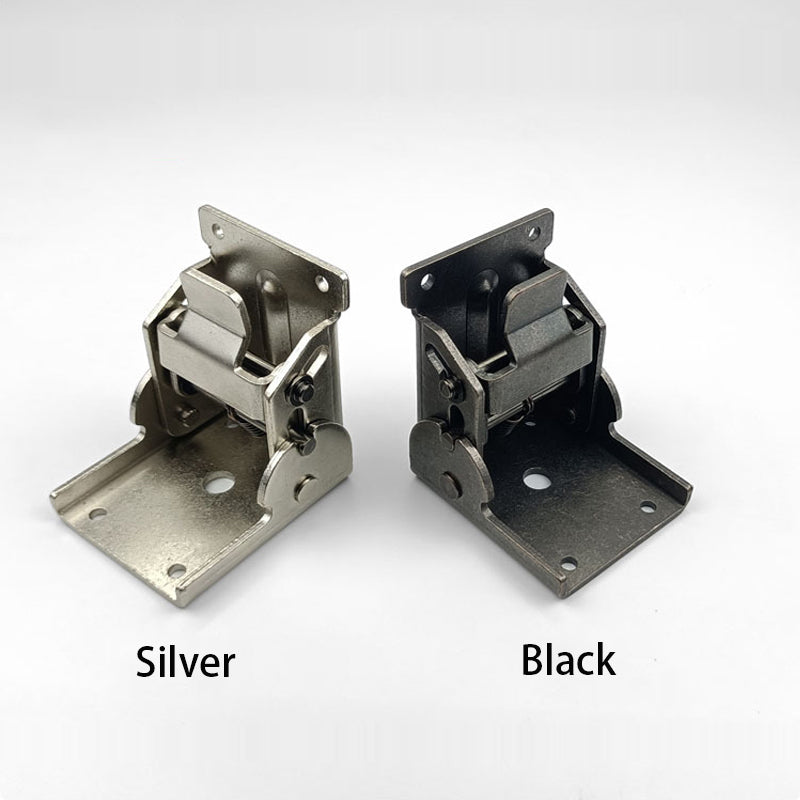 Bisagras de muebles de acero plegables autoblocantes a 90 grados (x2)
