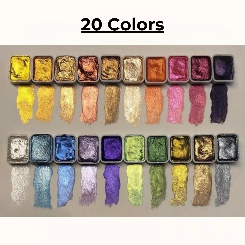 Aquarelle pérola – Brilho intenso e nuances brilhantes 