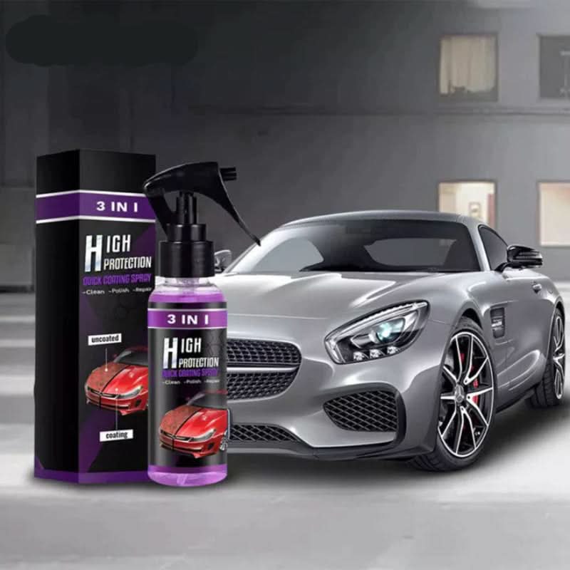 Umiddelbar glans og beskyttelse i ett spray 