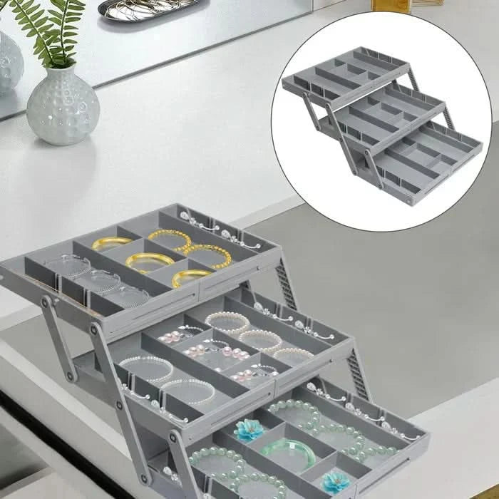 Organizador extensível para gavetas – Arrumação otimizada 