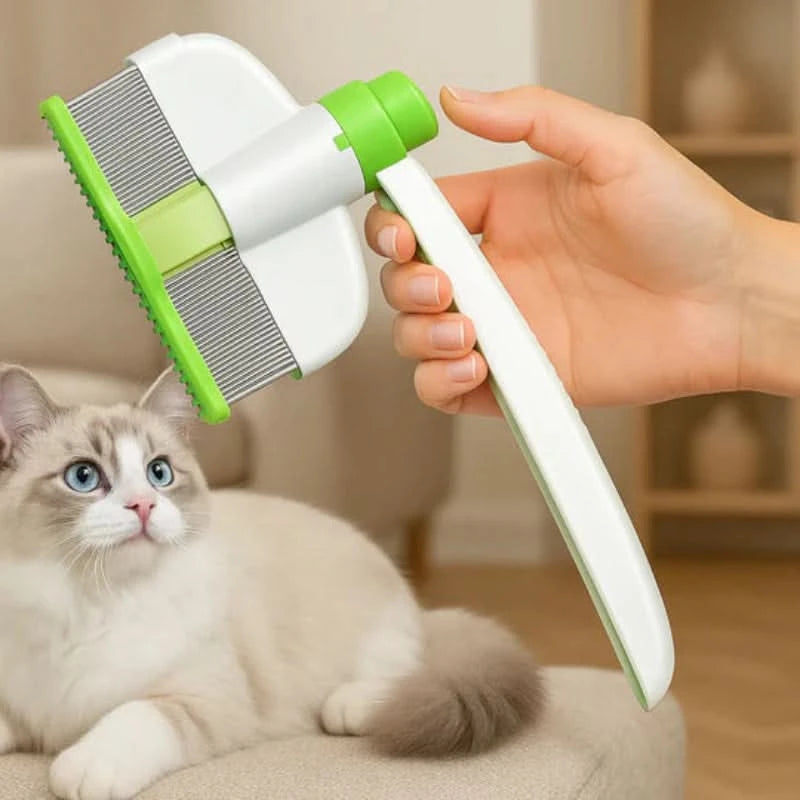 Pente anti-pêlos para animais de companhia 