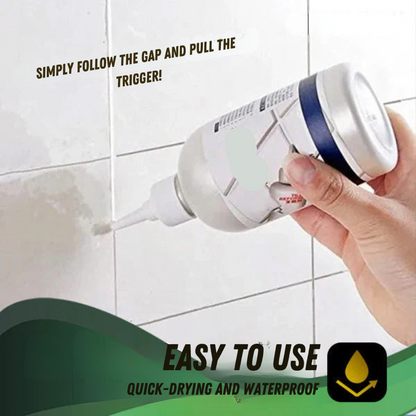 タイルの目地を数秒で修理します 