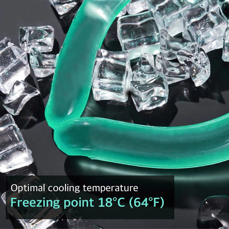 Anel refrescante para se manter fresco no verão 