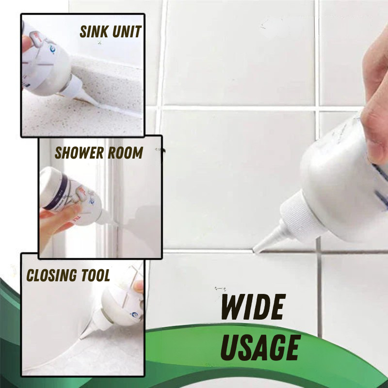 タイルの目地を数秒で修理します 