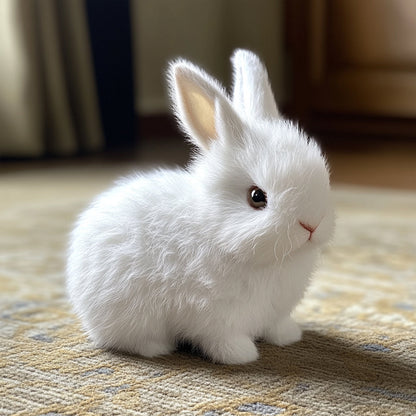 Ultra blød kaninbamse, den perfekte krammeven 