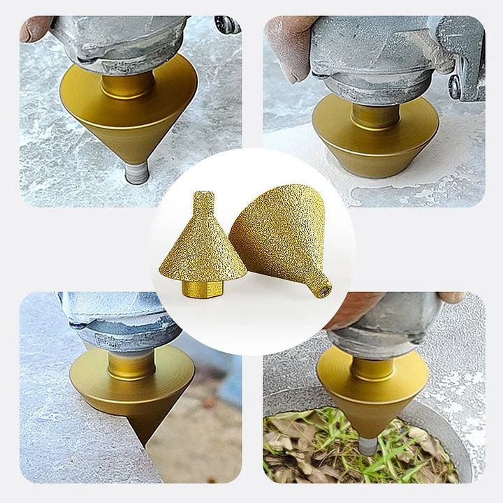 Acabamento rápido e limpo para todos os seus materiais (x2) 