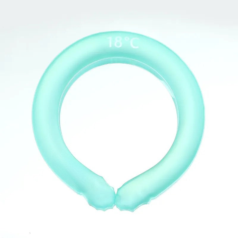 Anel refrescante para se manter fresco no verão 