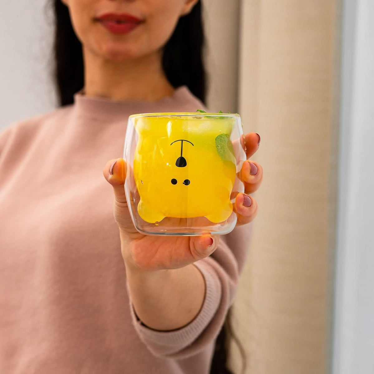 Taza de café en forma de oso - Linda y práctica 