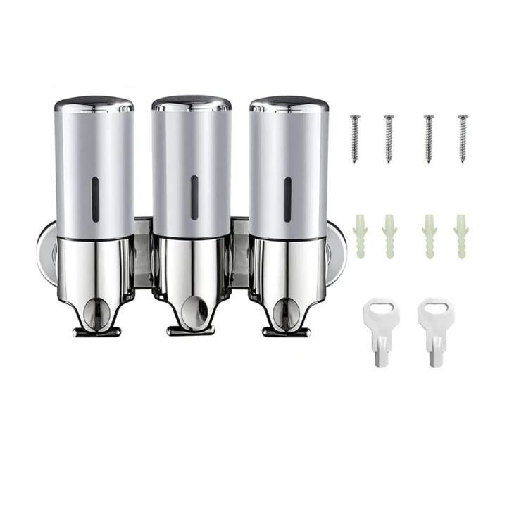 موزع حائط 2 في 1 لحمام مرتب