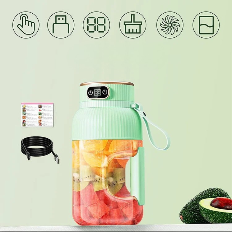Bærbar blender til frisk juice når som helst 