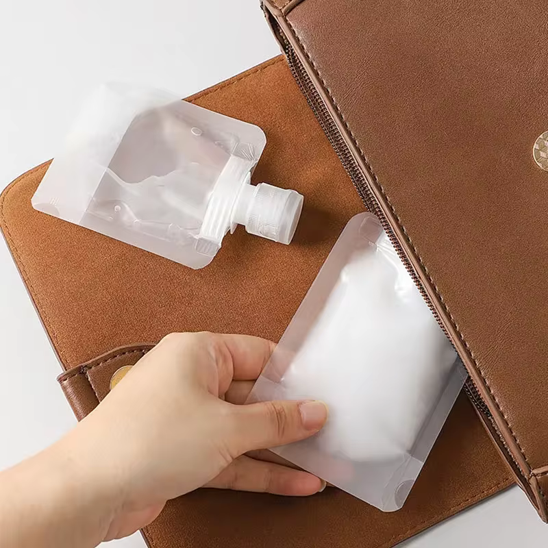 Conjunto de 40 frascos de viagem – transporte limpo e organizado — fotografia 13
