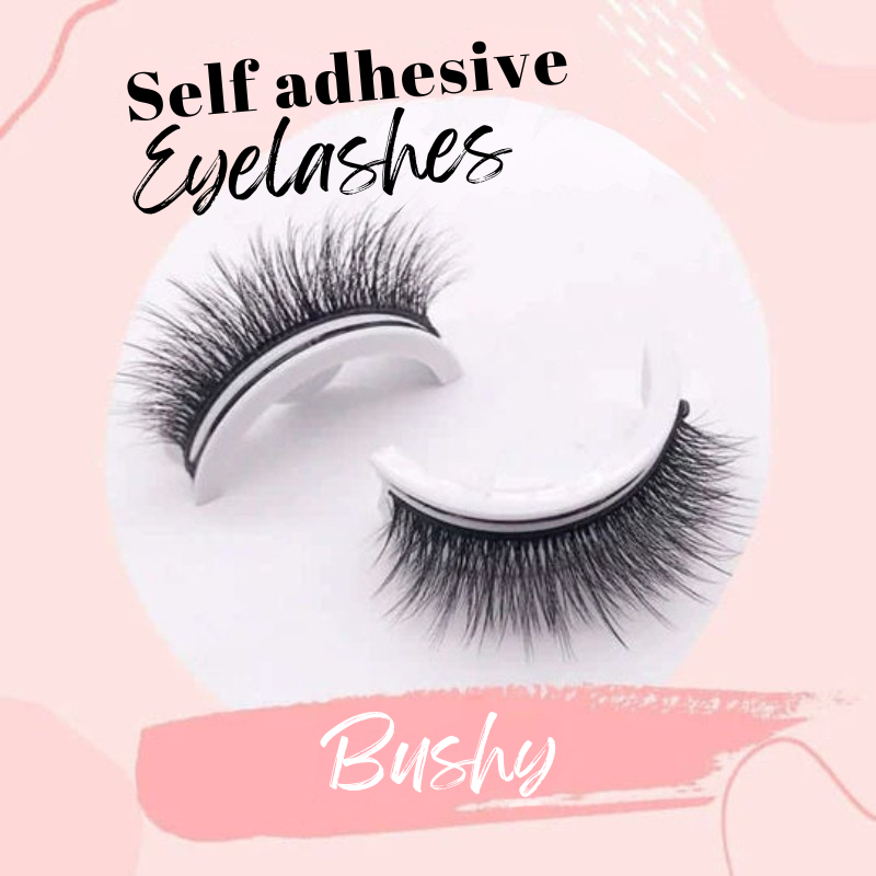 Cílios postiços autoadesivos para aplicação rápida 
