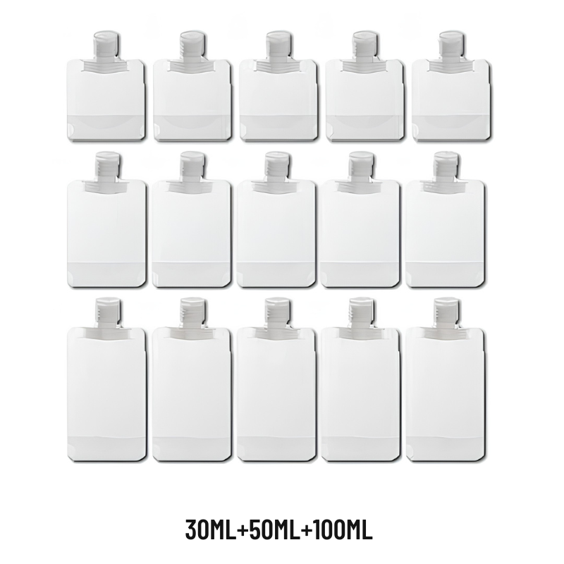 Conjunto de 40 frascos de viagem – transporte limpo e organizado — 30ML+50ML+100ML, fotografia 15