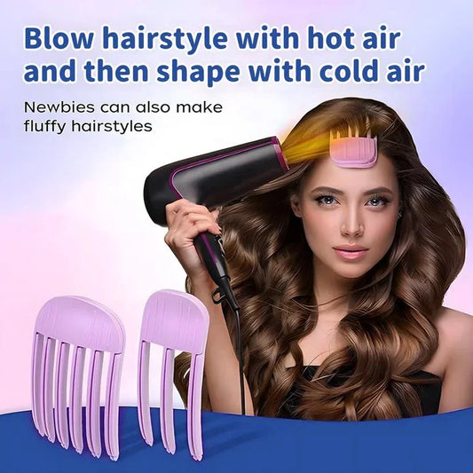 Zachte en moeiteloze instant volumineuze haarkapsel 