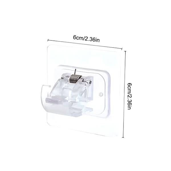 Practical hooks for easy and organized storage (x4) 