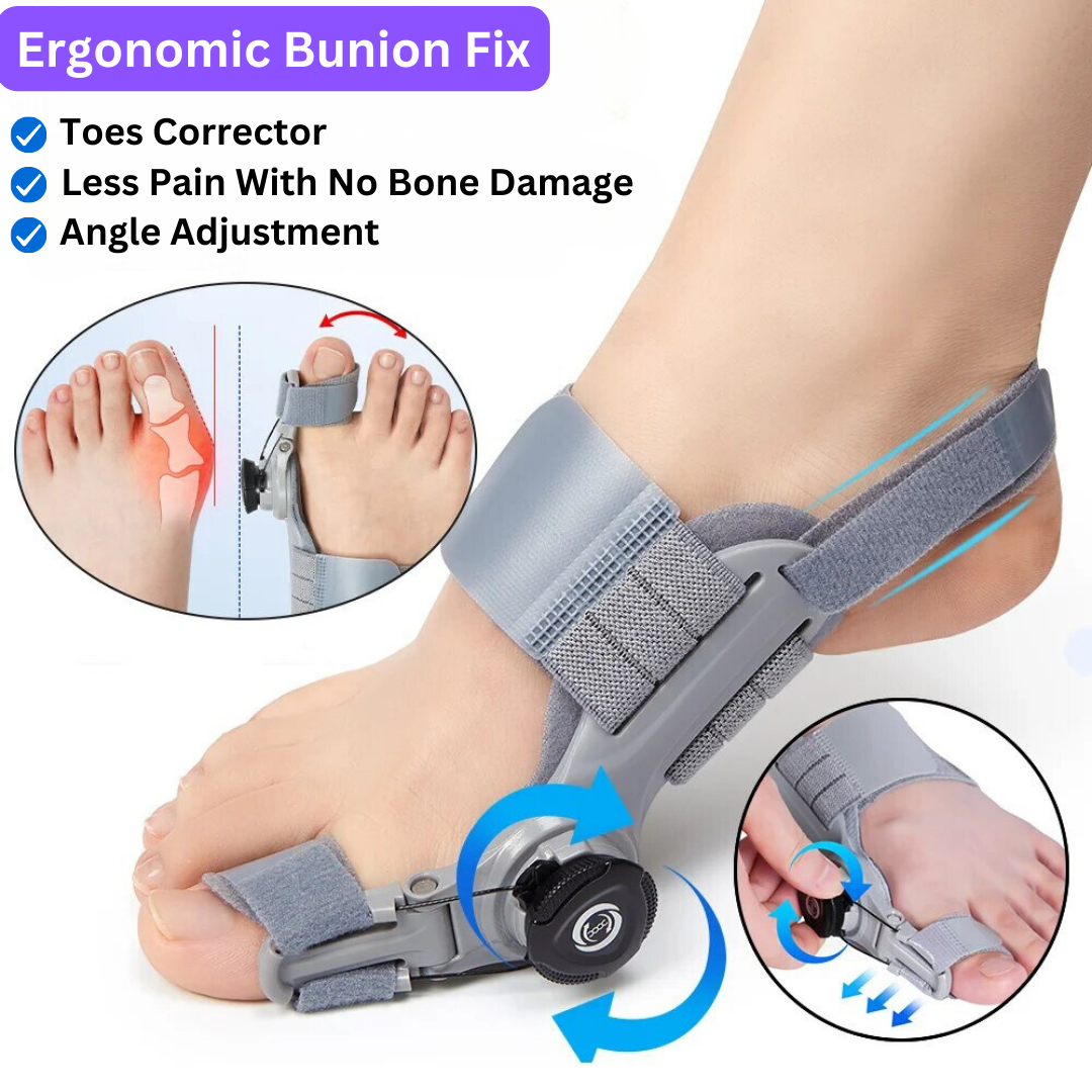 Corrigez vos bunions sans douleur ni opération