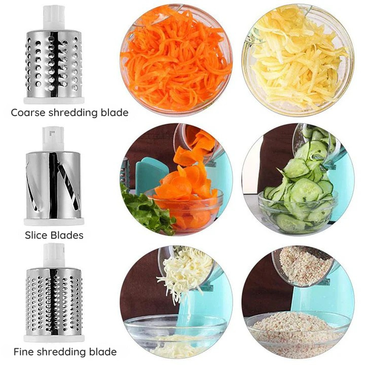 Tăiați, radeți și feliați cu ușurință, fără efort 