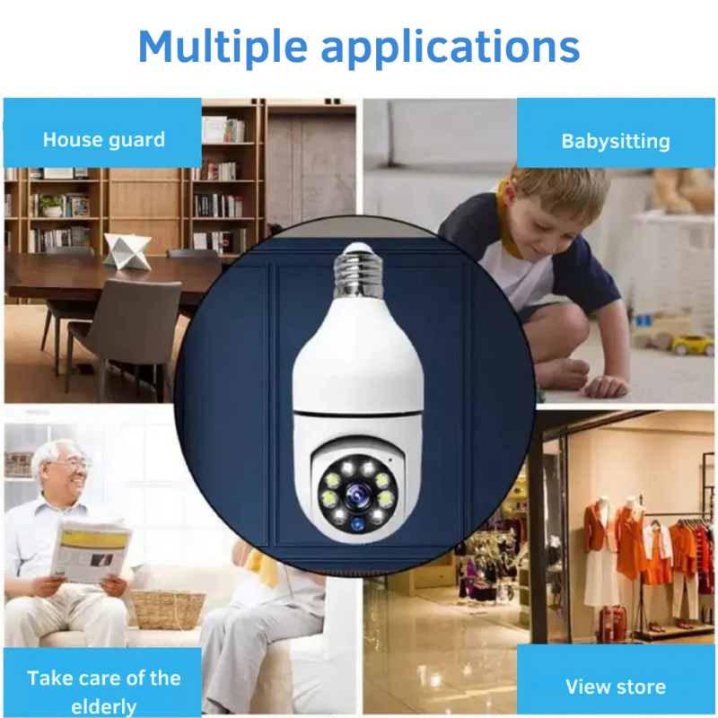 Vigie a sua casa discretamente com uma câmara LED 