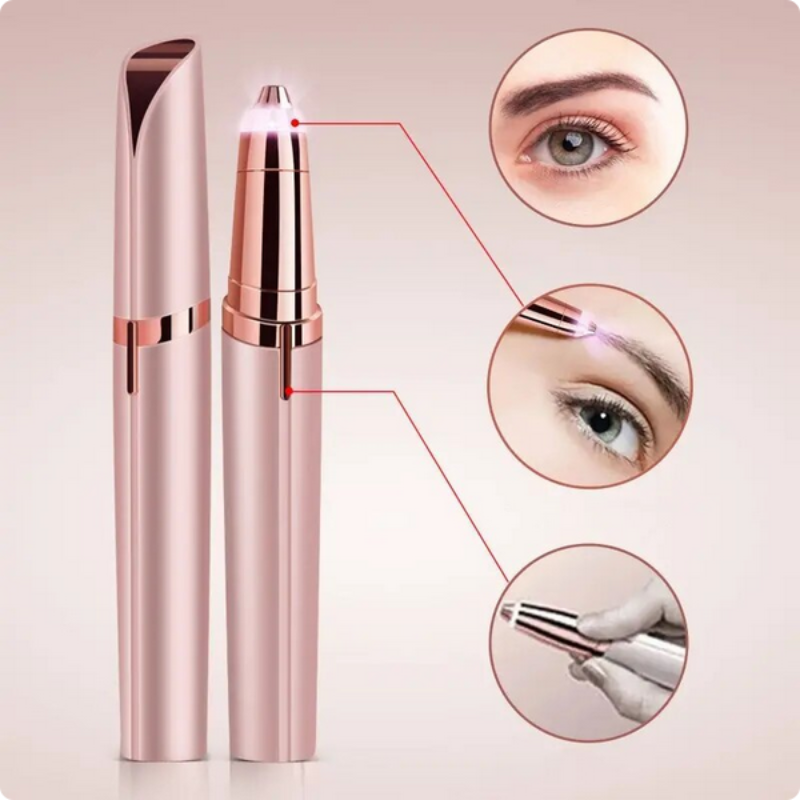 Dokładne i bezbolesne depilowanie dla wyraźnych brwi 