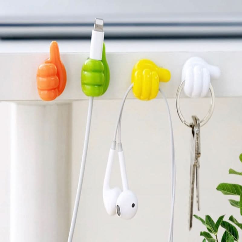Ganchos inteligentes para cabos, escovas, auriculares e mais (x10) 