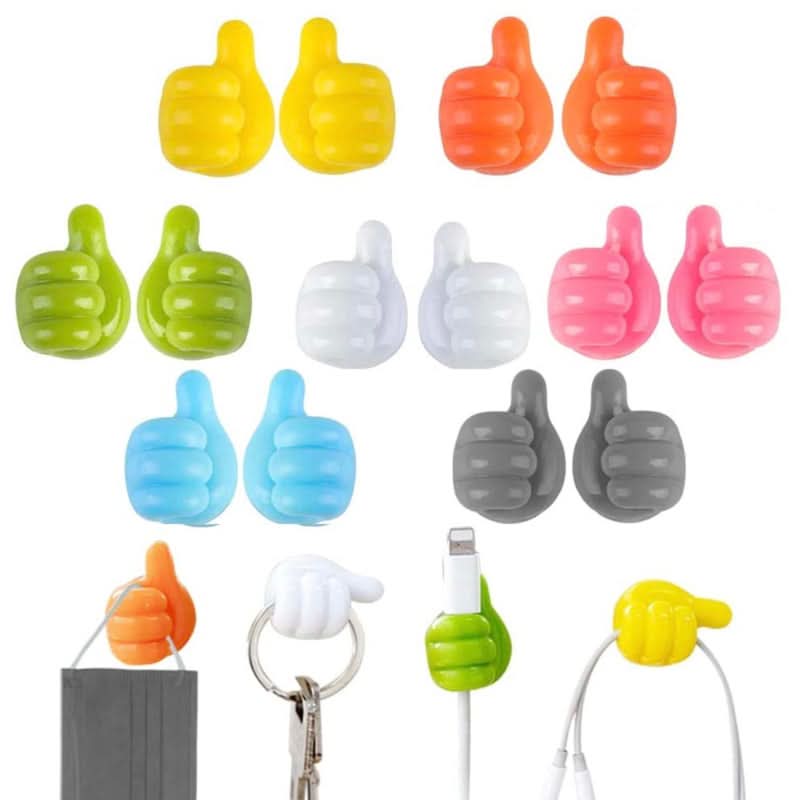 Ganchos inteligentes para cabos, escovas, auriculares e mais (x10) 