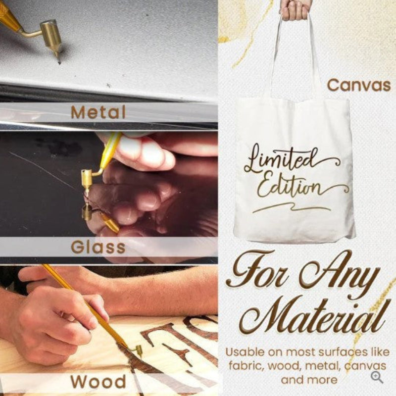 Perfekt träningspenna för ett flytande kalligrafi 