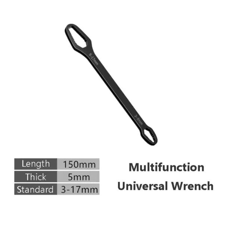 Chiave multifunzione robusta per viti e dadi vari 