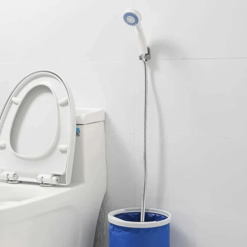 Duche portátil - Para ficar limpo em todo o lado 