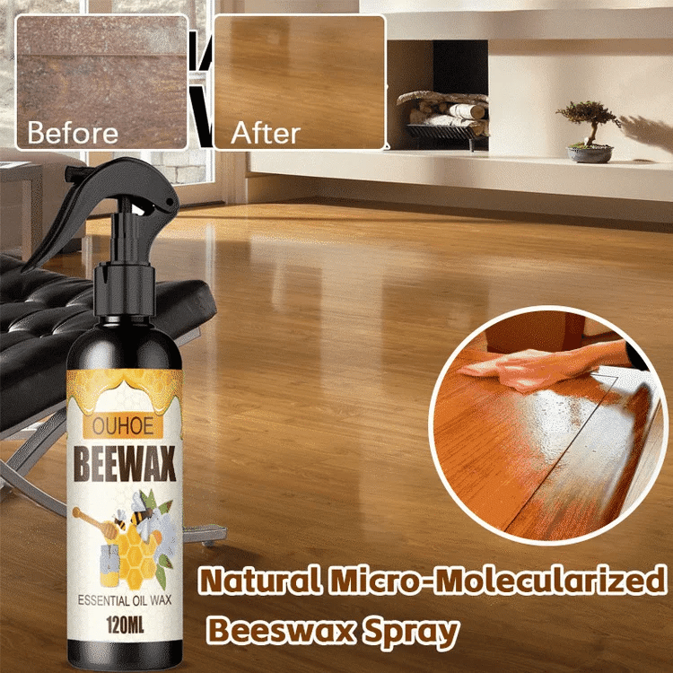BeeWax Spray: Revitalize e Proteja os Seus Móveis em Madeira 