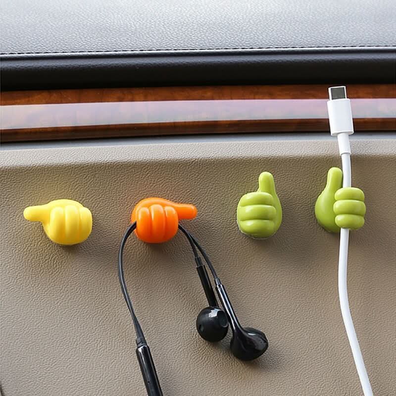 Ganchos inteligentes para cabos, escovas, auriculares e mais (x10) 