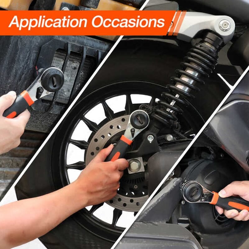 360°-ban állítható racsnis kulcs minden csavarjához 