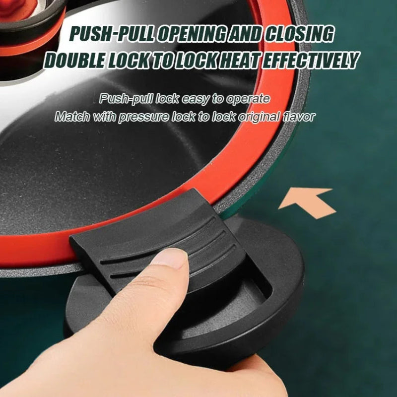 Pressure cooker for quick and tasty cooking 