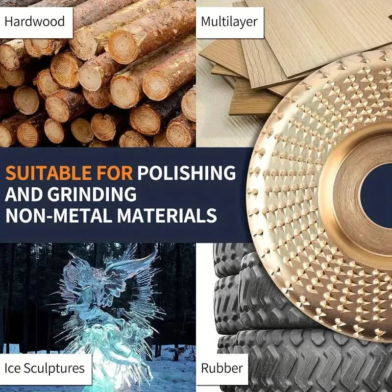 Kit de discos de escultura en madera – Precisión y eficacia para tus creaciones 