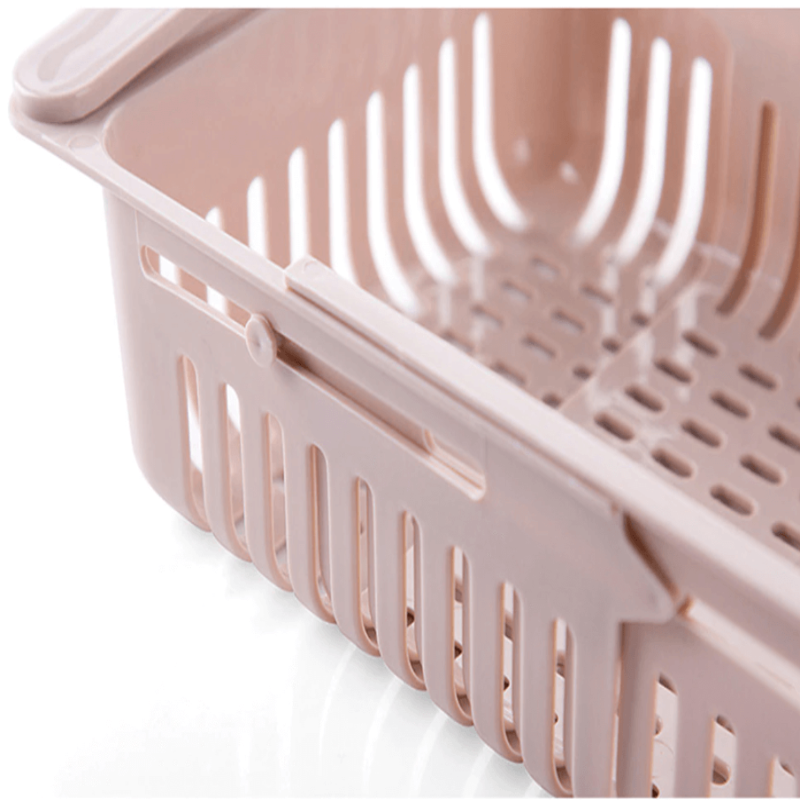 Organizador ajustável para refrigerador 