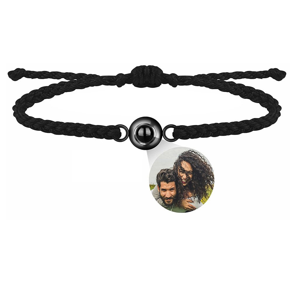 Bracelete de foto personalizado - Use as suas lembranças 