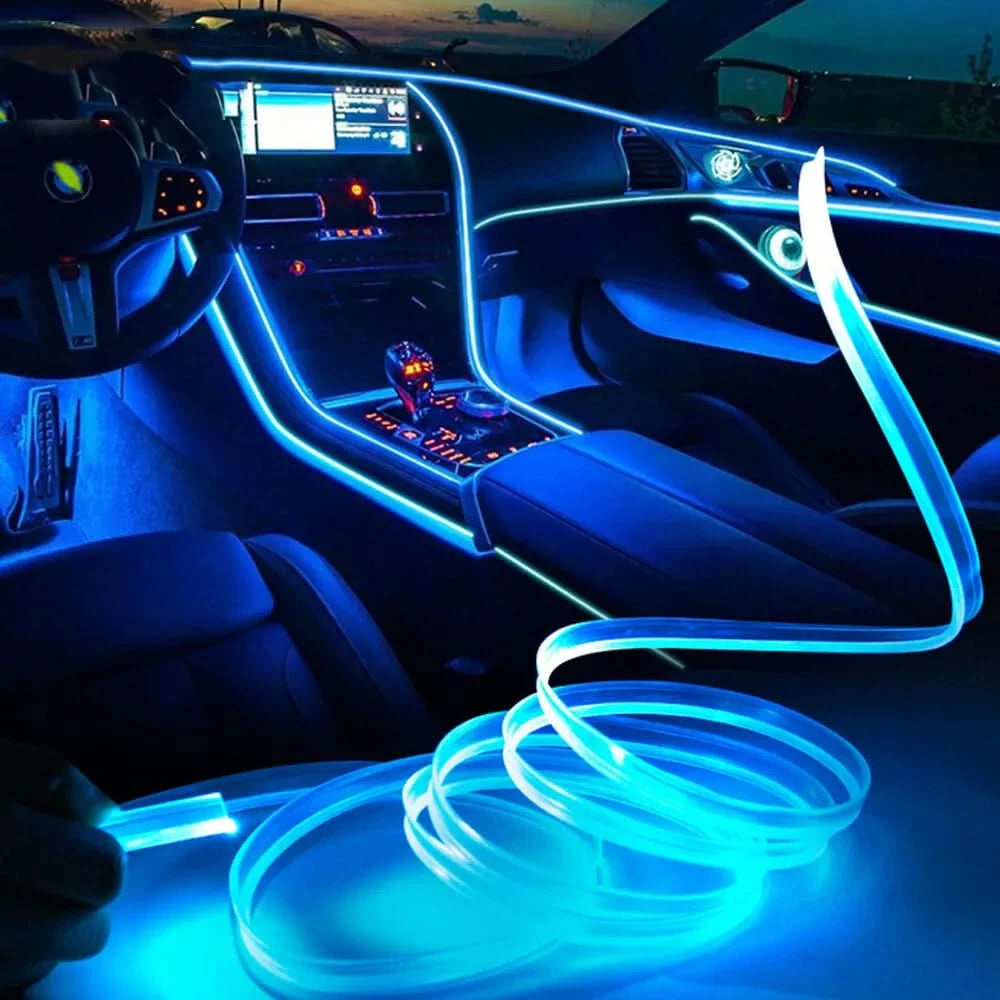 Oświetlenie LED do stylowego wnętrza samochodu 